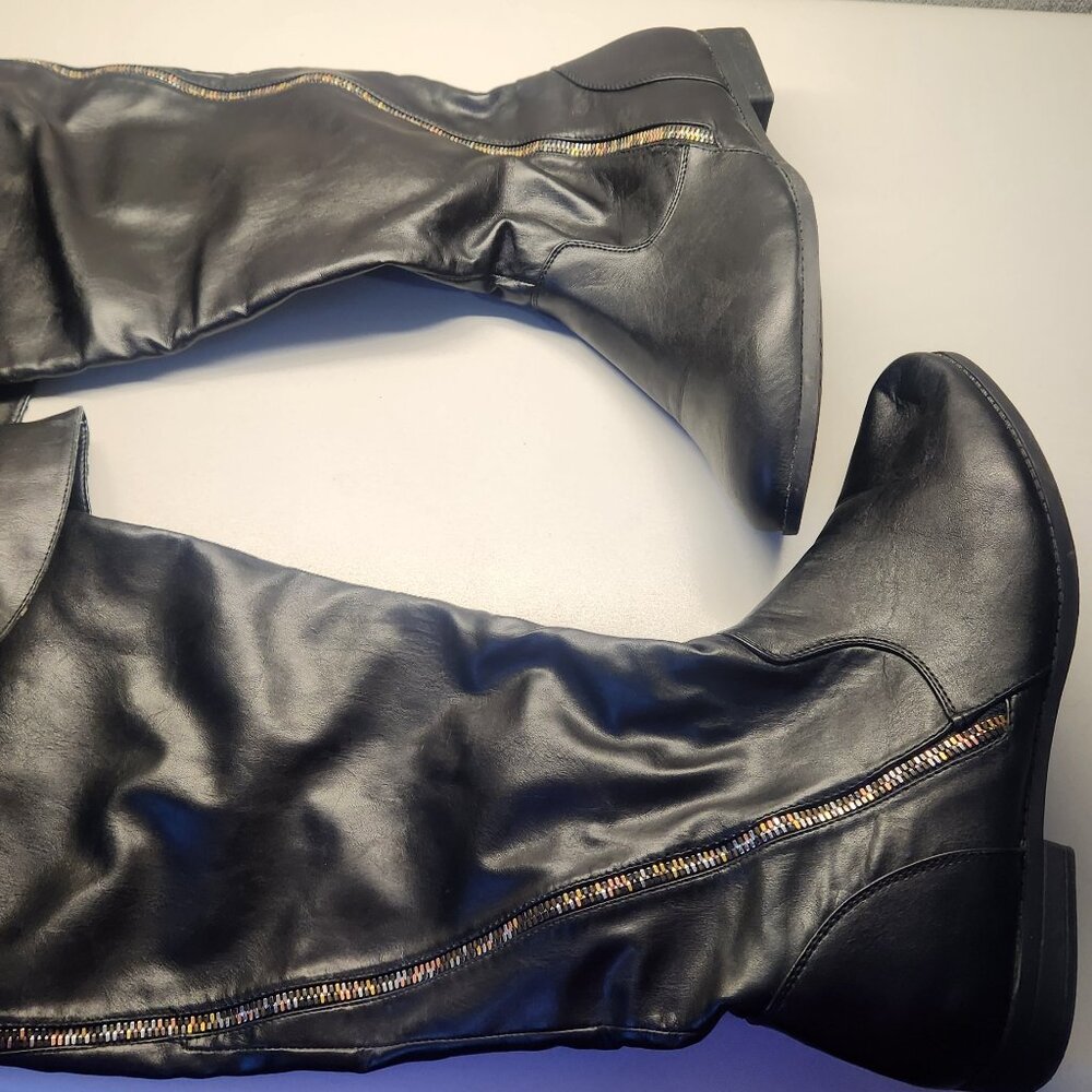 Tall Black Maurices Brand Boots